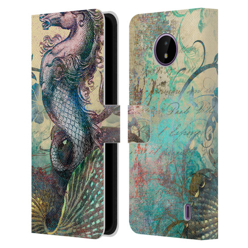 Aimee Stewart Fantasy The Seahorse Leather Book Wallet Case Cover For Nokia C10 / C20