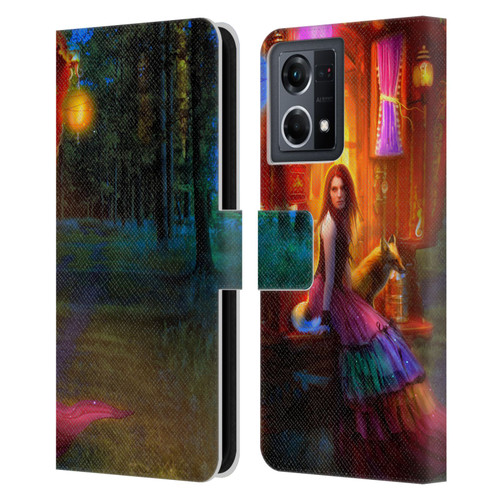 Aimee Stewart Fantasy Wanderlust Leather Book Wallet Case Cover For OPPO Reno8 4G