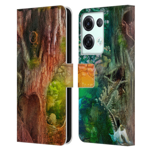 Aimee Stewart Fantasy Dream Tree Leather Book Wallet Case Cover For OPPO Reno8 Pro