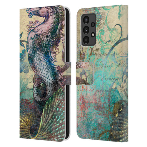 Aimee Stewart Fantasy The Seahorse Leather Book Wallet Case Cover For Samsung Galaxy A13 (2022)