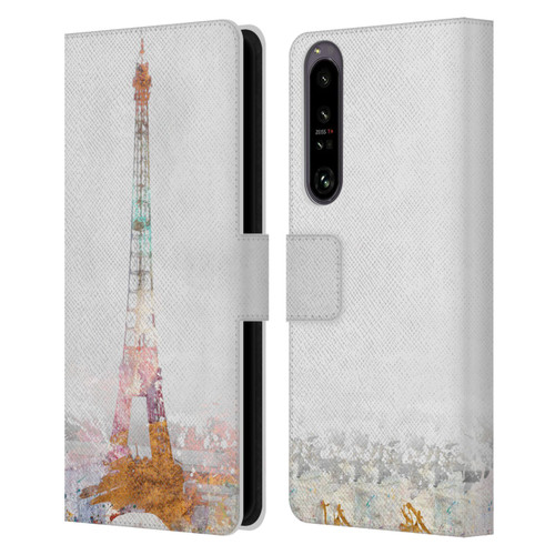Aimee Stewart Landscapes Paris Color Splash Leather Book Wallet Case Cover For Sony Xperia 1 IV
