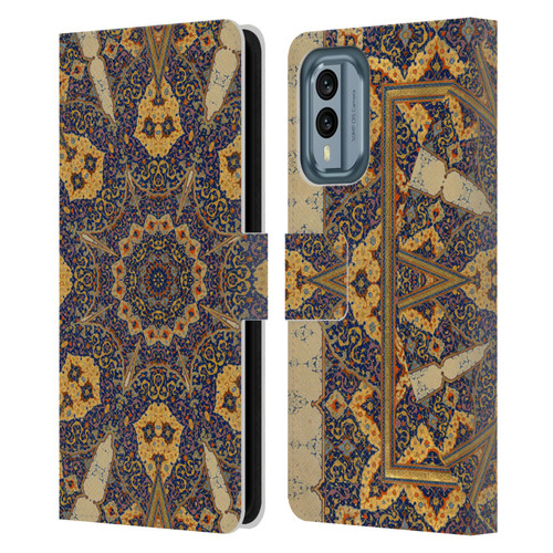 Aimee Stewart Mandala Ancient Script Leather Book Wallet Case Cover For Nokia X30