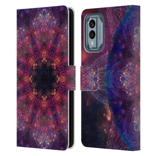 Aimee Stewart Mandala Galactic 2 Leather Book Wallet Case Cover For Nokia X30