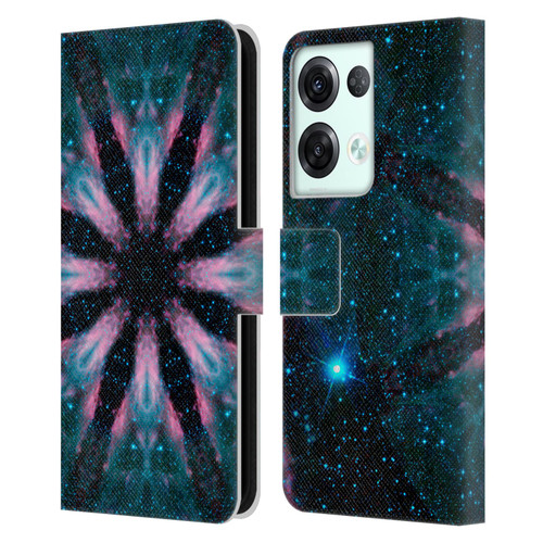 Aimee Stewart Mandala Galactic Leather Book Wallet Case Cover For OPPO Reno8 Pro