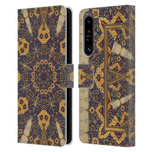 Aimee Stewart Mandala Ancient Script Leather Book Wallet Case Cover For Sony Xperia 1 IV
