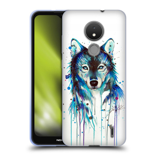 Pixie Cold Animals Ice Wolf Soft Gel Case for Nokia C21