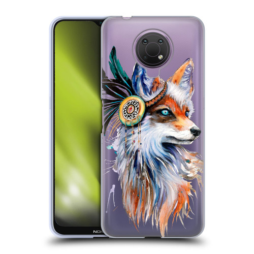 Pixie Cold Animals Fox Soft Gel Case for Nokia G10