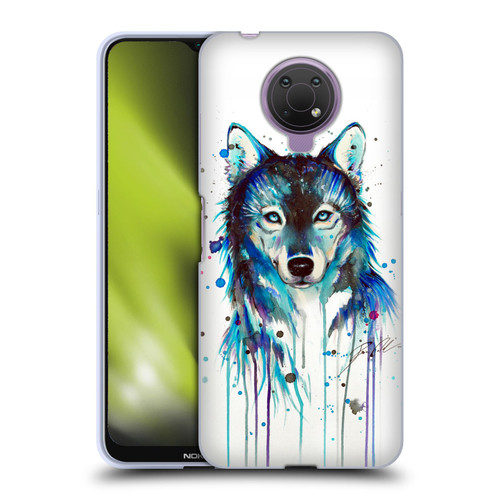 Pixie Cold Animals Ice Wolf Soft Gel Case for Nokia G10