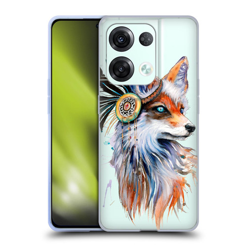 Pixie Cold Animals Fox Soft Gel Case for OPPO Reno8 Pro