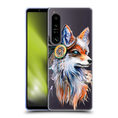 Pixie Cold Animals Fox Soft Gel Case for Sony Xperia 1 IV