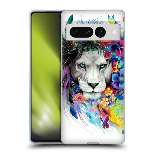 Pixie Cold Cats King Of The Lions Soft Gel Case for Google Pixel 7 Pro