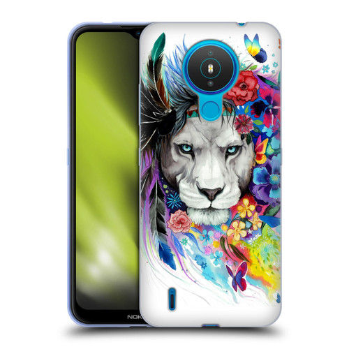 Pixie Cold Cats King Of The Lions Soft Gel Case for Nokia 1.4