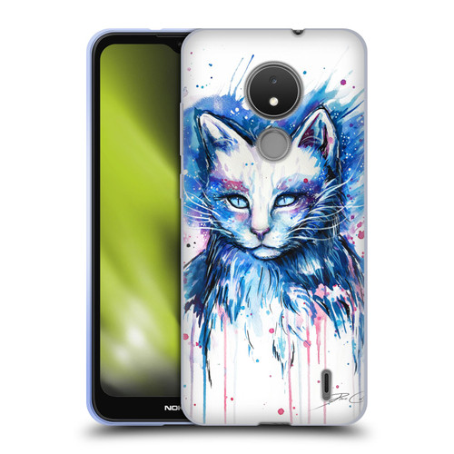 Pixie Cold Cats Space Soft Gel Case for Nokia C21