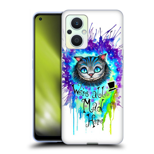 Pixie Cold Cats We Are All Mad Here Soft Gel Case for OPPO Reno8 Lite