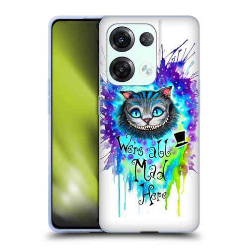 Pixie Cold Cats We Are All Mad Here Soft Gel Case for OPPO Reno8 Pro