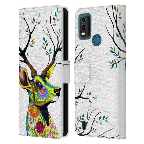 Pixie Cold Animals King Of The Forest Leather Book Wallet Case Cover For Nokia G11 Plus