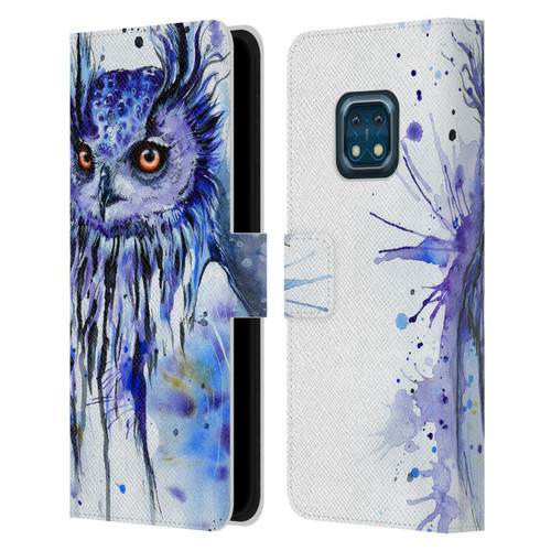 Pixie Cold Animals Secrets Leather Book Wallet Case Cover For Nokia XR20