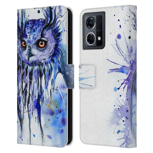 Pixie Cold Animals Secrets Leather Book Wallet Case Cover For OPPO Reno8 4G