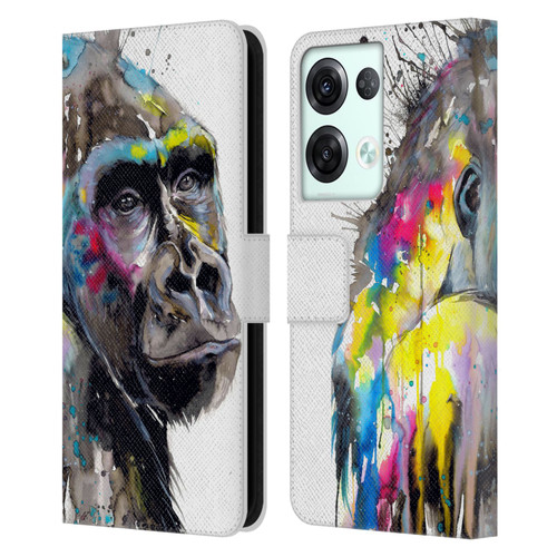 Pixie Cold Animals I See The Future Leather Book Wallet Case Cover For OPPO Reno8 Pro