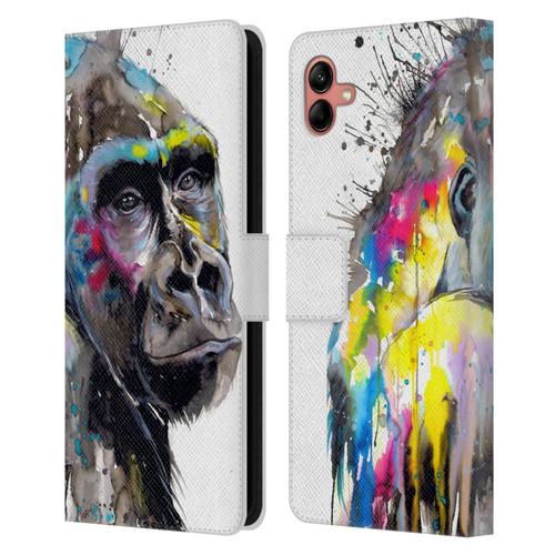 Pixie Cold Animals I See The Future Leather Book Wallet Case Cover For Samsung Galaxy A04 (2022)