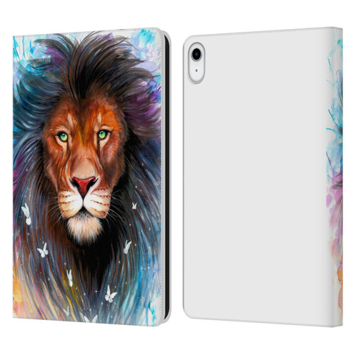 Pixie Cold Cats Sacred King Leather Book Wallet Case Cover For Apple iPad 10.9 (2022)