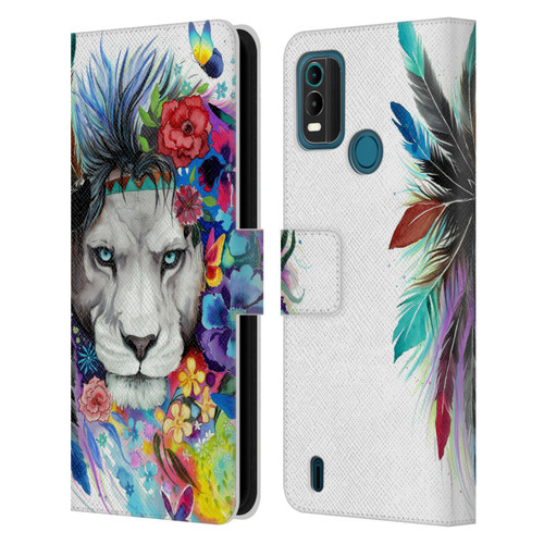 Pixie Cold Cats King Of The Lions Leather Book Wallet Case Cover For Nokia G11 Plus