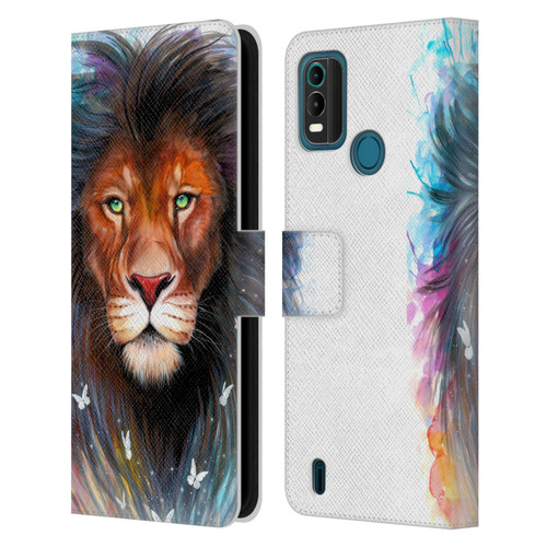 Pixie Cold Cats Sacred King Leather Book Wallet Case Cover For Nokia G11 Plus