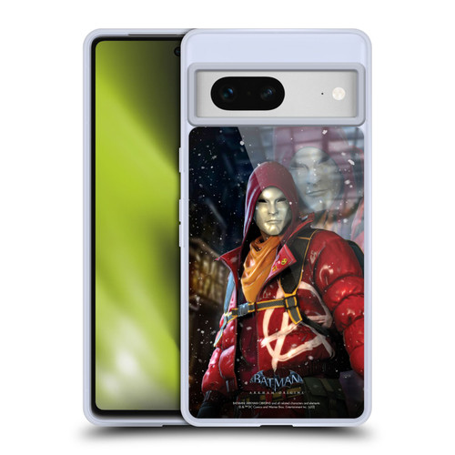 Batman Arkham Origins Characters Anarky Soft Gel Case for Google Pixel 7