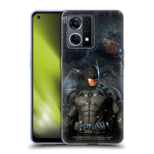 Batman Arkham Origins Characters Batman Soft Gel Case for OPPO Reno8 4G