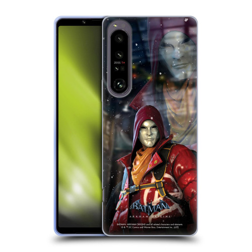 Batman Arkham Origins Characters Anarky Soft Gel Case for Sony Xperia 1 IV