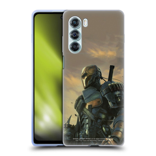 Batman Arkham Origins Key Art Deathstroke 2 Soft Gel Case for Motorola Edge S30 / Moto G200 5G