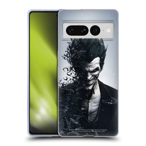 Batman Arkham Origins Key Art Joker Soft Gel Case for Google Pixel 7 Pro