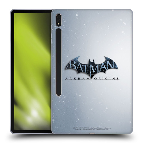 Batman Arkham Origins Key Art Logo Soft Gel Case for Samsung Galaxy Tab S8 Plus