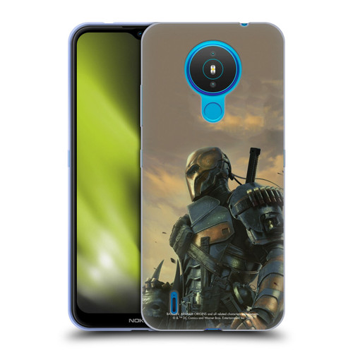 Batman Arkham Origins Key Art Deathstroke 2 Soft Gel Case for Nokia 1.4