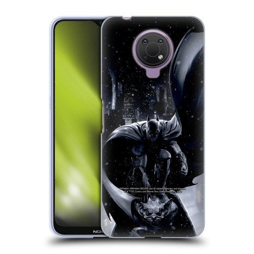 Batman Arkham Origins Key Art Batman Soft Gel Case for Nokia G10