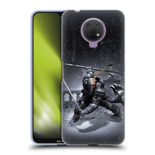 Batman Arkham Origins Key Art Deathstroke Soft Gel Case for Nokia G10