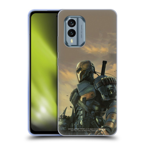 Batman Arkham Origins Key Art Deathstroke 2 Soft Gel Case for Nokia X30