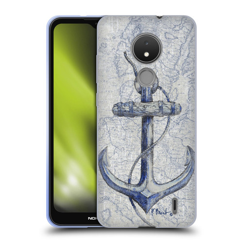 Paul Brent Nautical Vintage Anchor Soft Gel Case for Nokia C21