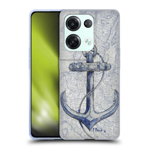 Paul Brent Nautical Vintage Anchor Soft Gel Case for OPPO Reno8 Pro