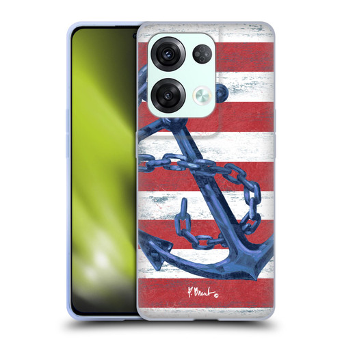 Paul Brent Nautical Westerly Anchor Soft Gel Case for OPPO Reno8 Pro