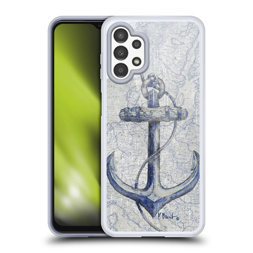 Paul Brent Nautical Vintage Anchor Soft Gel Case for Samsung Galaxy A13 (2022)