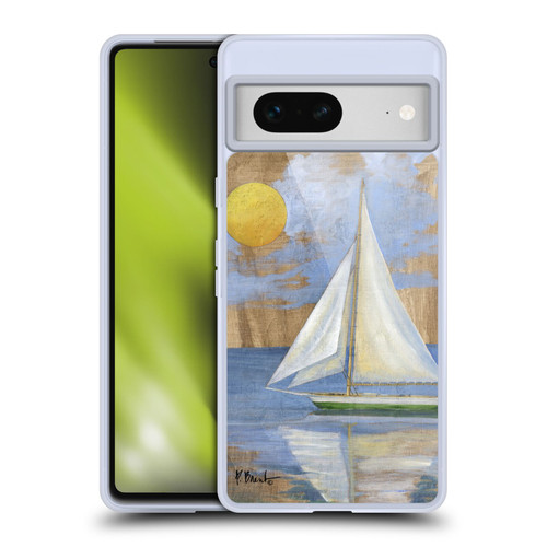 Paul Brent Ocean Serene Sailboat Soft Gel Case for Google Pixel 7