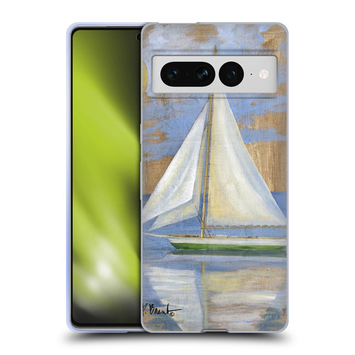 Paul Brent Ocean Serene Sailboat Soft Gel Case for Google Pixel 7 Pro