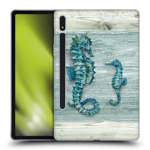 Paul Brent Sea Creatures Seahorse Soft Gel Case for Samsung Galaxy Tab S8