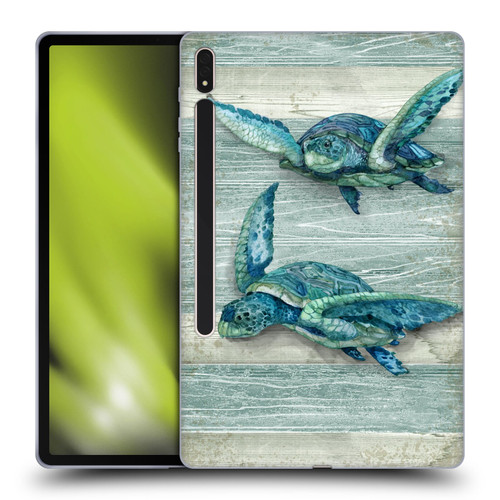 Paul Brent Sea Creatures Turtle Soft Gel Case for Samsung Galaxy Tab S8 Plus