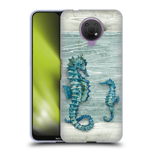 Paul Brent Sea Creatures Seahorse Soft Gel Case for Nokia G10