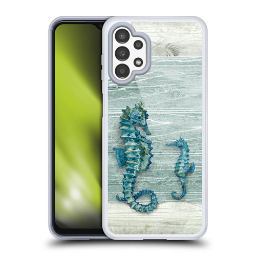 Paul Brent Sea Creatures Seahorse Soft Gel Case for Samsung Galaxy A13 (2022)