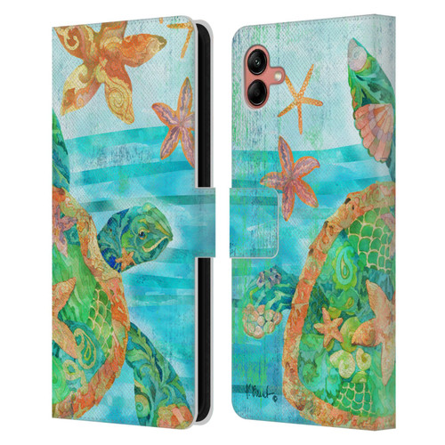 Paul Brent Coastal Nassau Turtle Leather Book Wallet Case Cover For Samsung Galaxy A04 (2022)