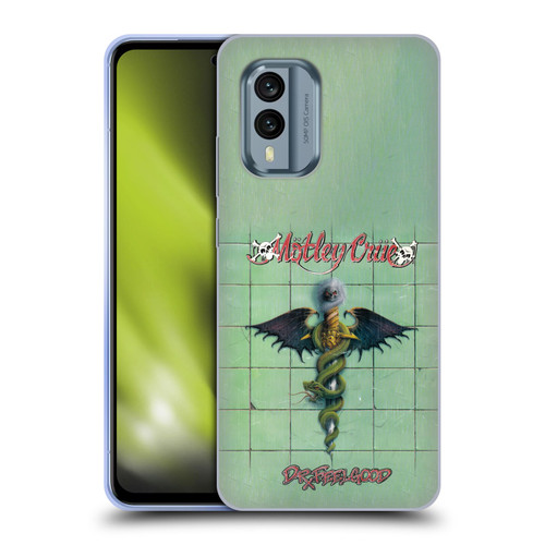 Motley Crue Albums Dr. Feelgood Soft Gel Case for Nokia X30