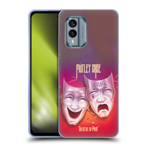 Motley Crue Albums Theater Of Pain Soft Gel Case for Nokia X30